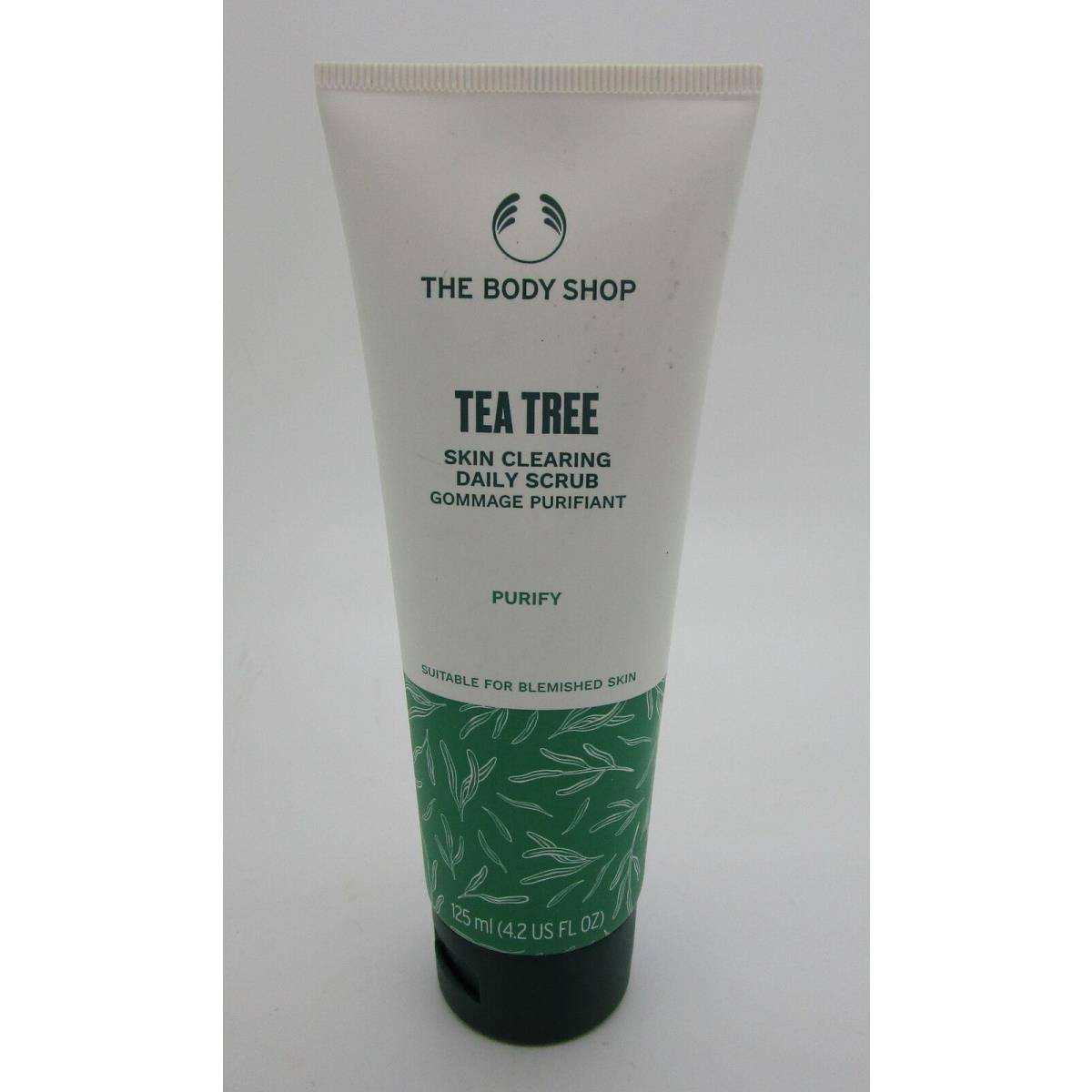 The Body Shop Tea Tree Skin Clearing Daily Scrub - 4.2 oz