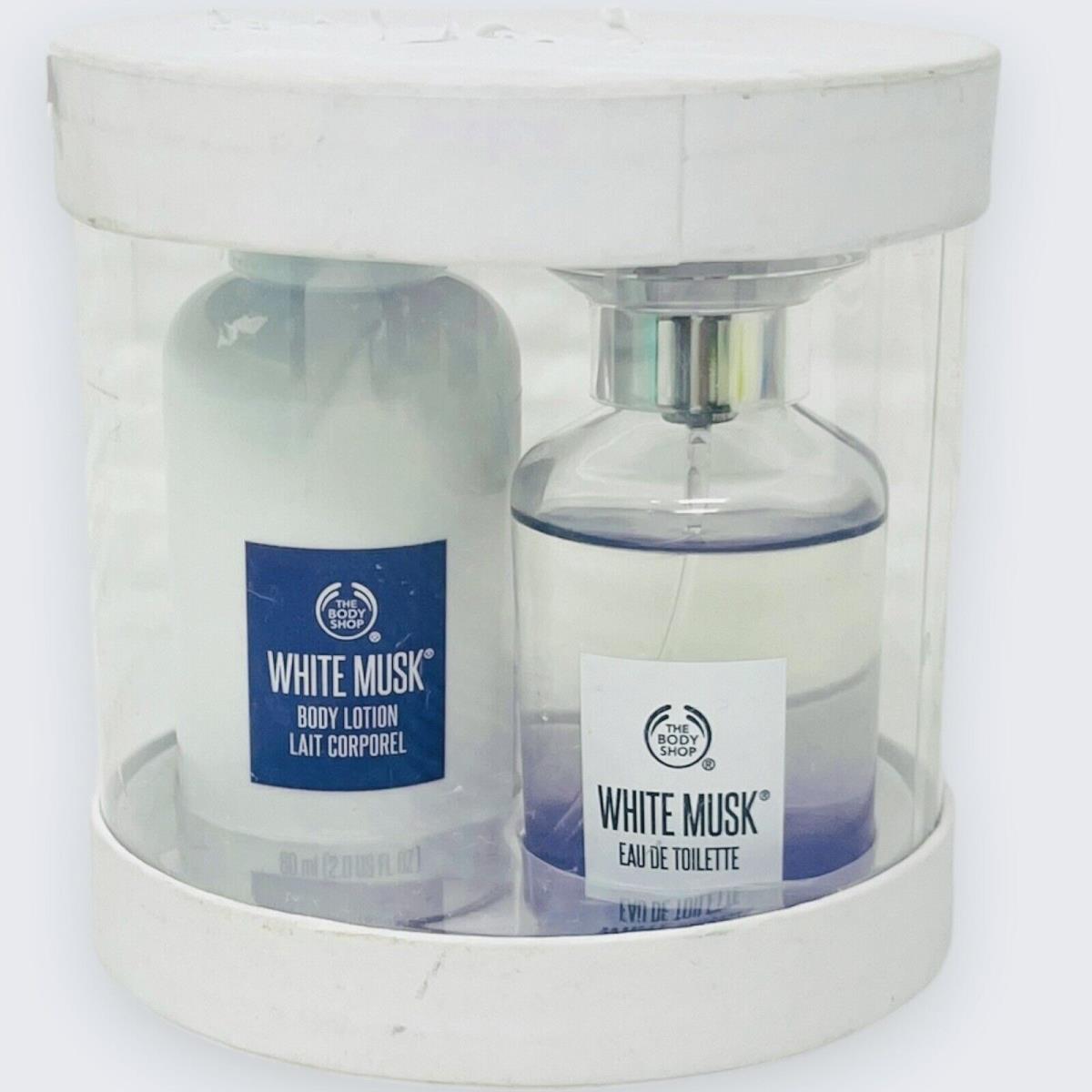 The Body Shop White Musk Eau de Toilette Spray 1 Oz Perfume 2 Oz Lotion Read