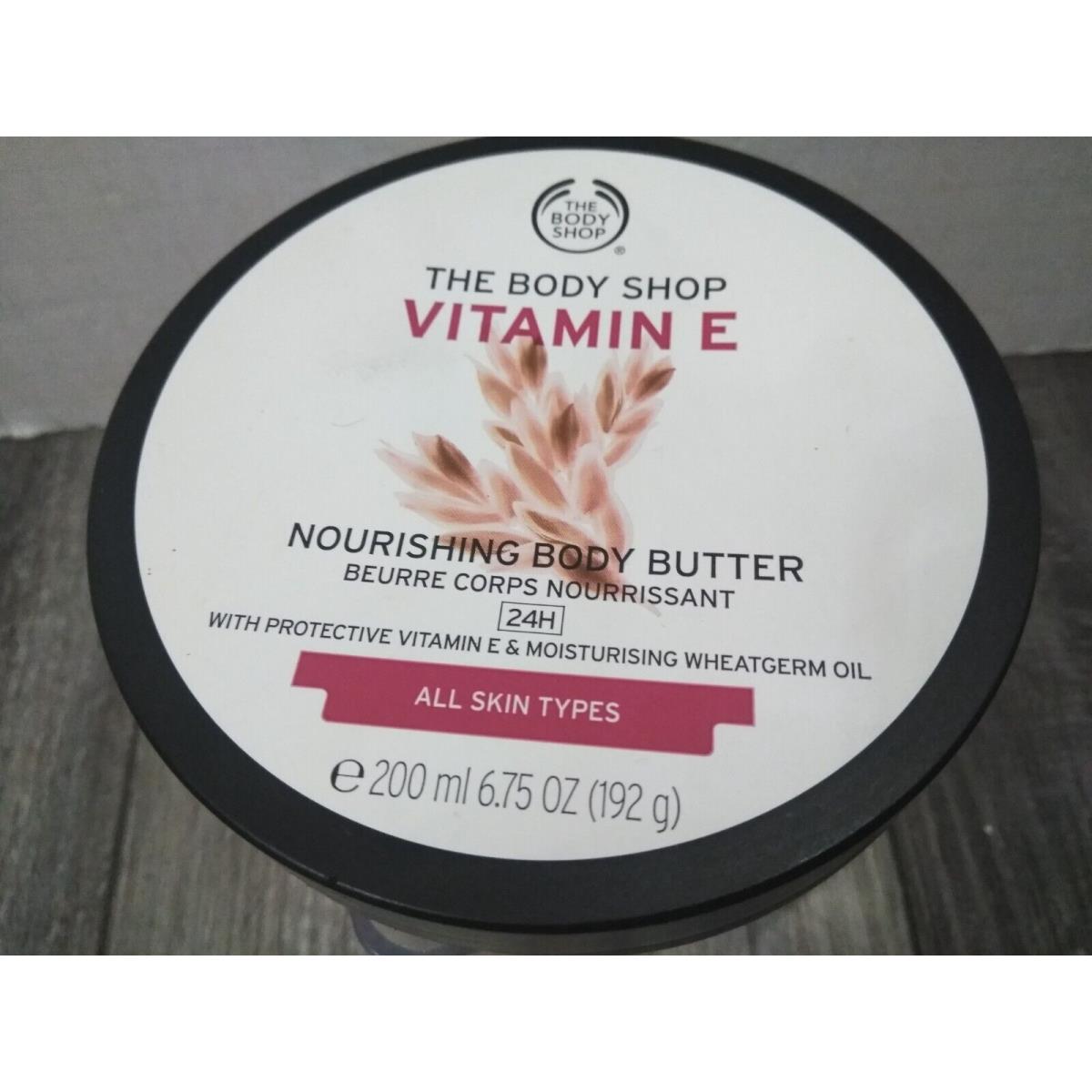 N.o.s. The Body Shop Vitamin E Wheatgerm Oil Body Butter 6.75 OZ / 200ml