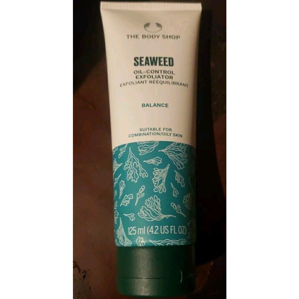 The Body Shop Seaweed Oil Control Exfoliator Cleanser 125ml/4.2oz. Comb./oily Sk