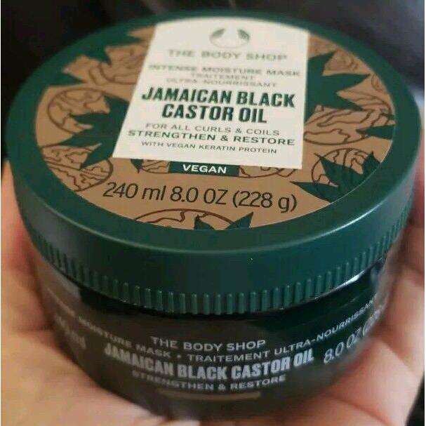 The Body Shop Jamaican Black Castor Oil Intense Moisture Mask 240ml/8oz