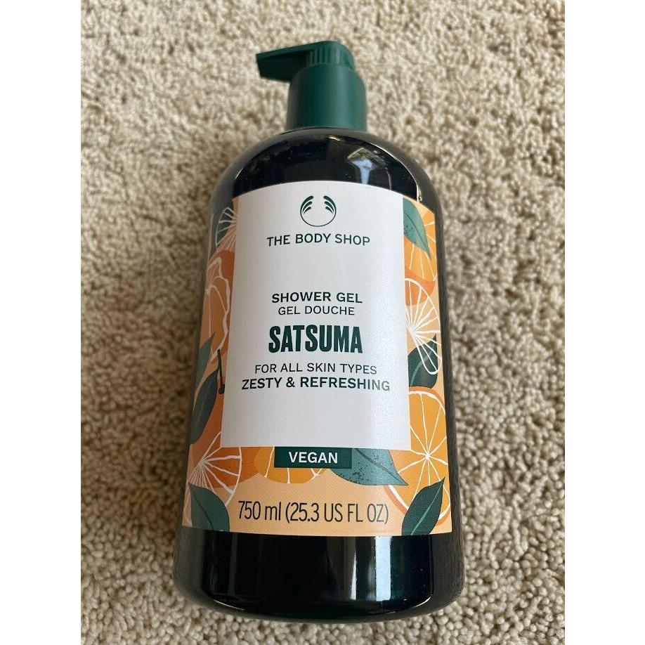 The Body Shop Satsuma Shower Gel Jumbo Size 750ml/25.3oz