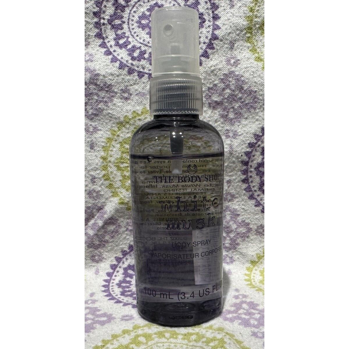 The Body Shop Vintage White Musk Body Spray 3.4 Oz