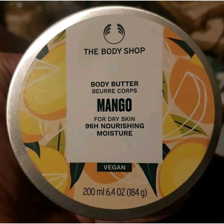 The Body Shop Mango Softening Body Butter Vegan 200 ML/6.4 OZ