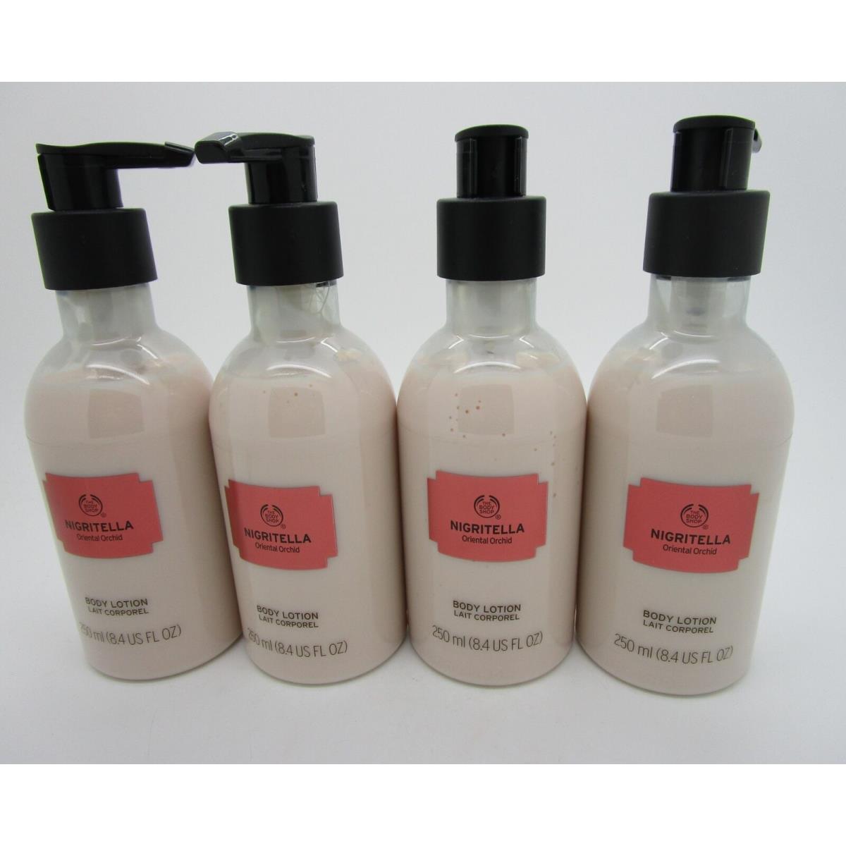 The Body Shop Body Lotion Nigritella Oriental Orchid - Lot of 4