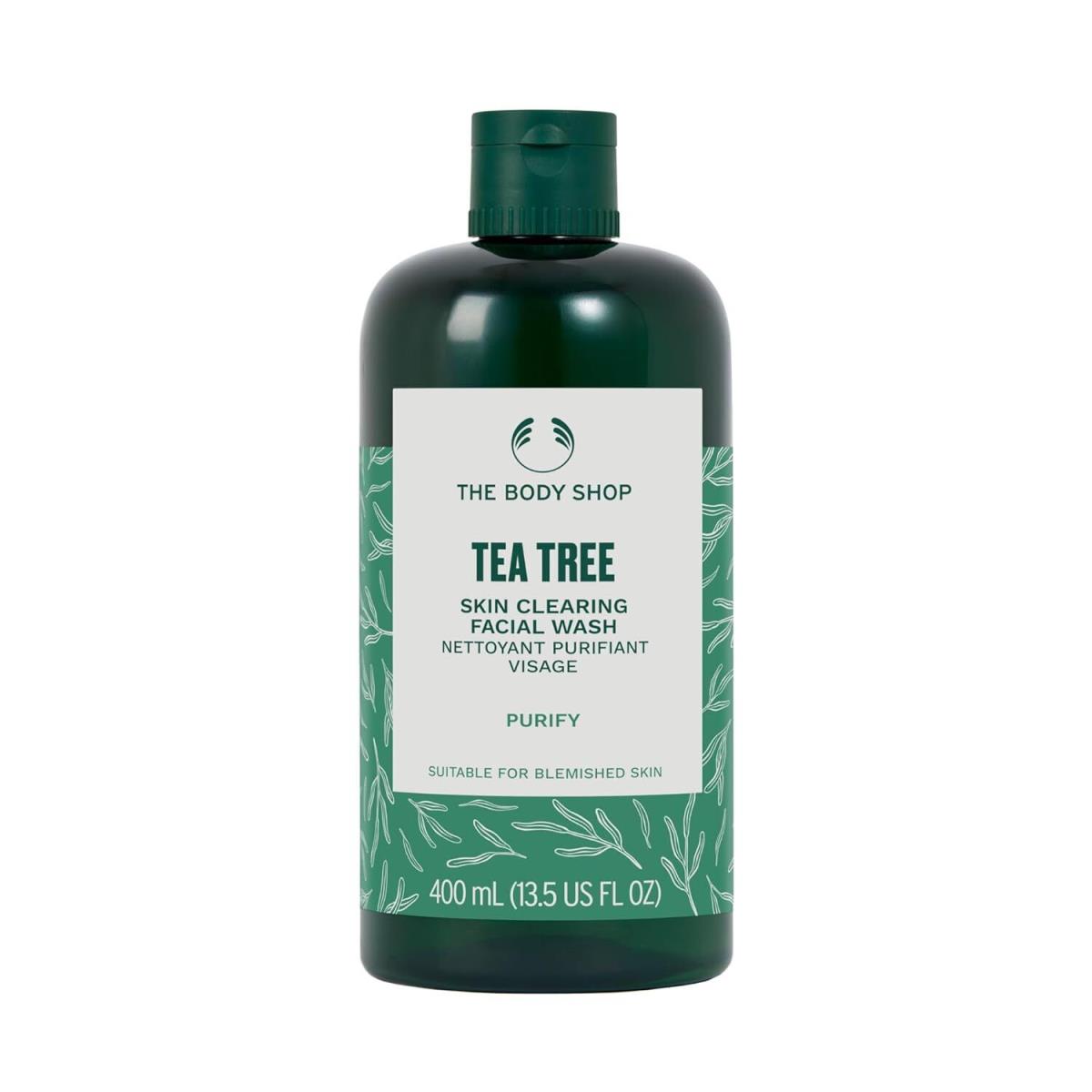 The Body Shop Tea Tree Skin Clearing Facial Wash - Purifying For Blemished Sk