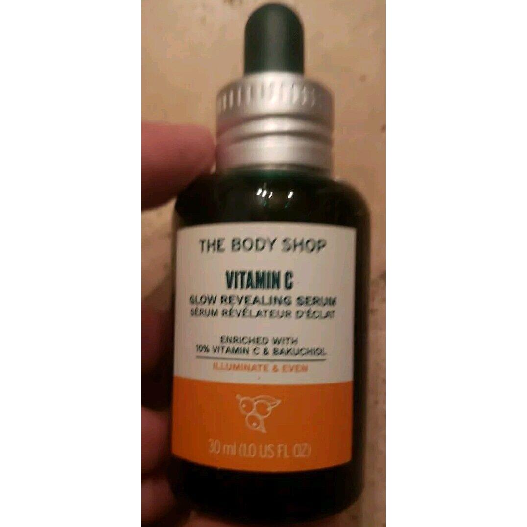 The Body Shop Vitamin C Glow Revealing Serum 1 Oz. Dropper Bottle