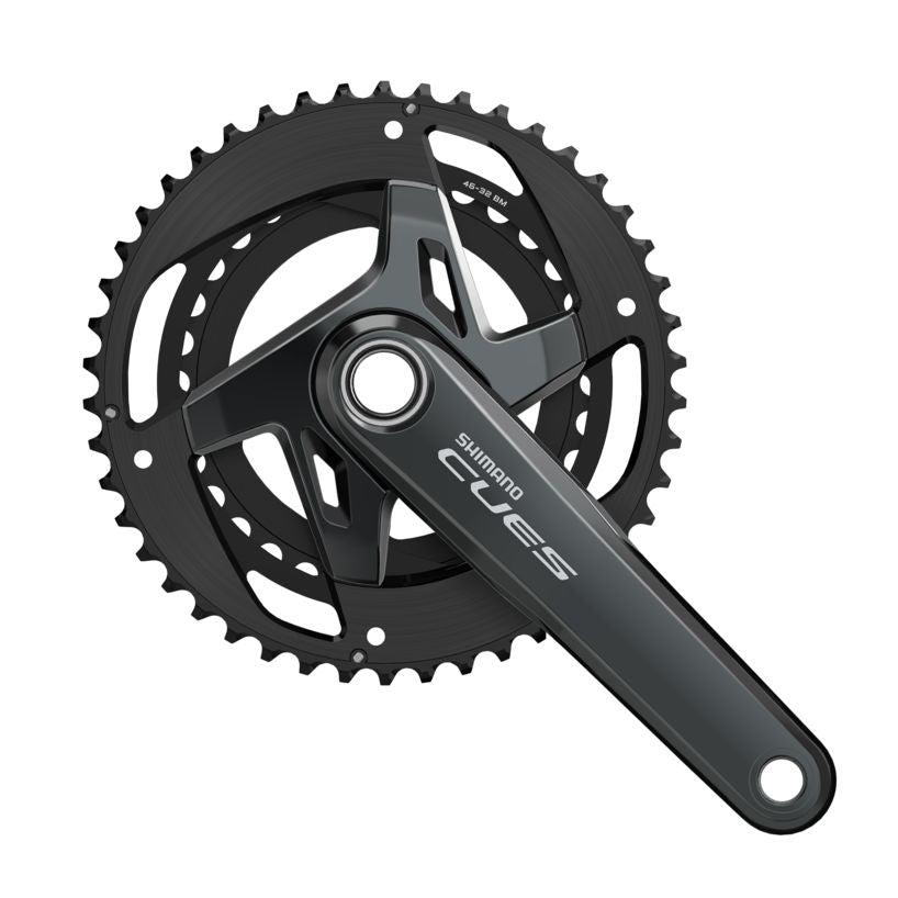 Shimano Cues FC-U8000-2 Hollowtech II Ebike Crankset 2x11-Speed