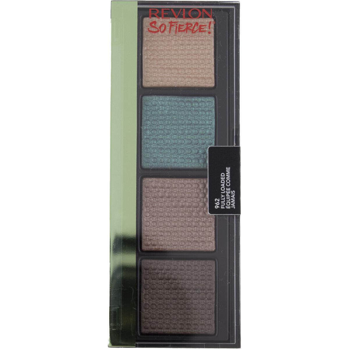 6 Pack Revlon So Fierce Eye Shadow Palette Fully Loaded 962 0.21 oz