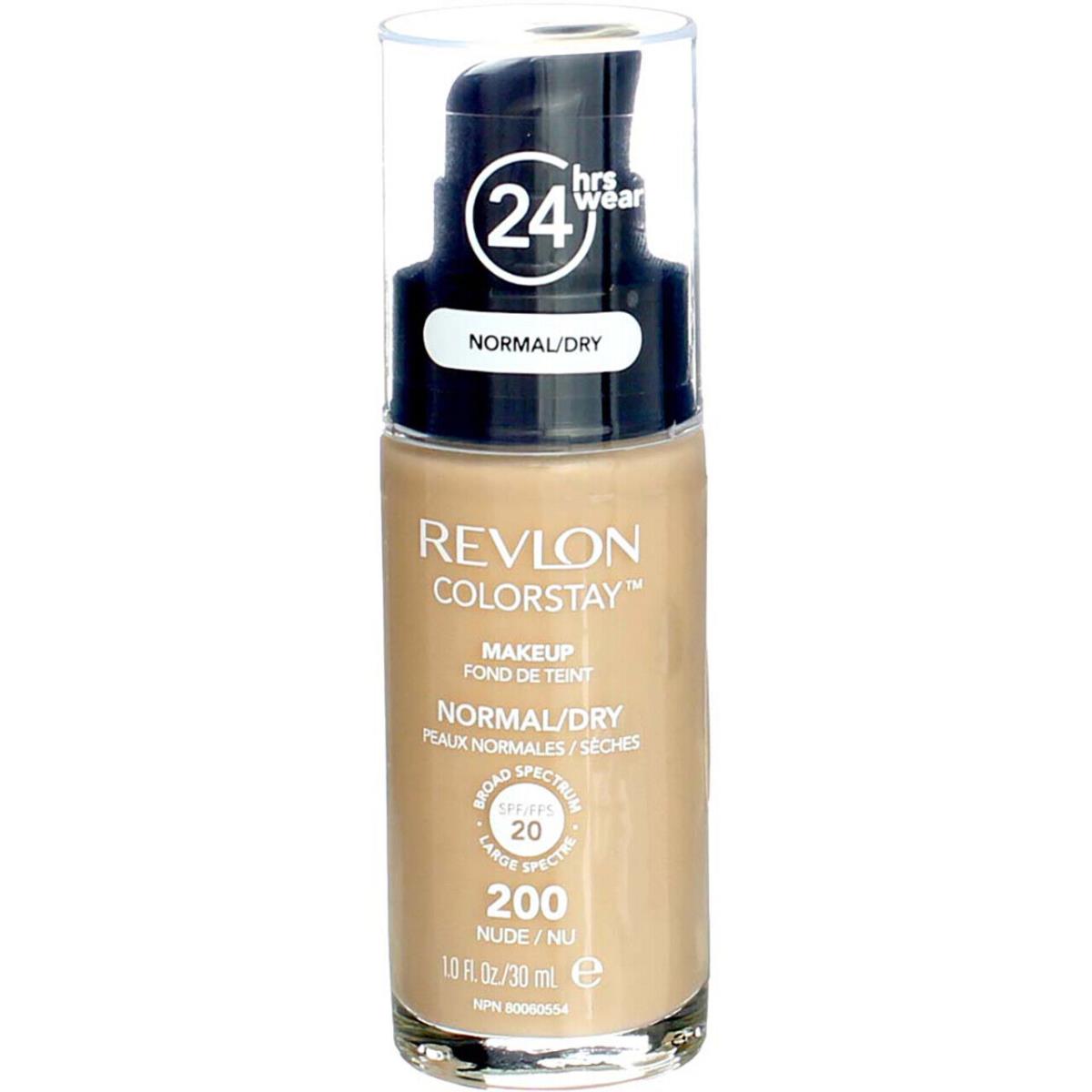 3 Pack Revlon Colorstay Makeup Foundation For Normal Dry Skin 200 Spf