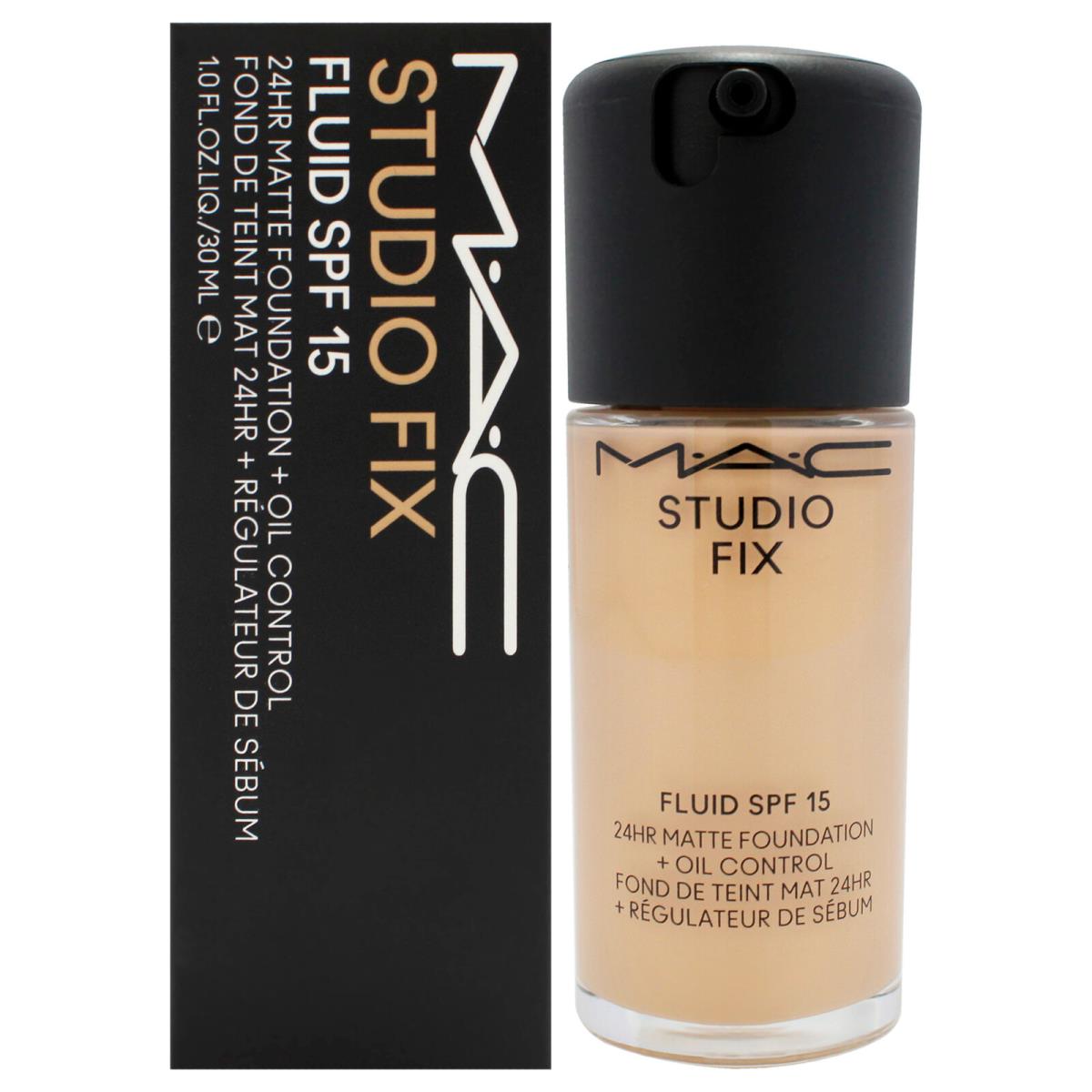 Mac Studio Fix Fluid Spf 15 24Hr Matte Foundation Plus Oil Control - C4 - 1 oz