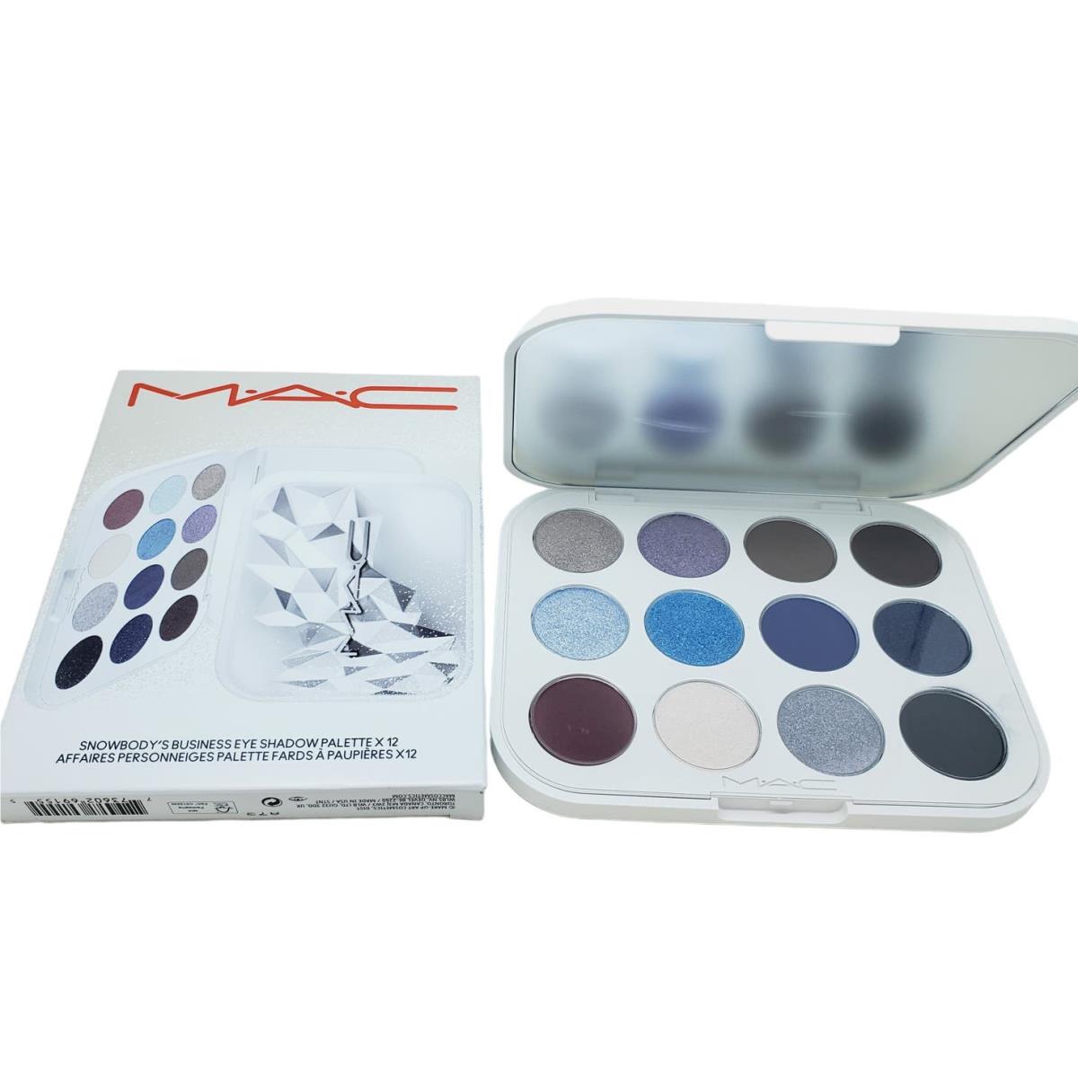 Mac Snowbody`s Business Eye Shadow Palette X 12