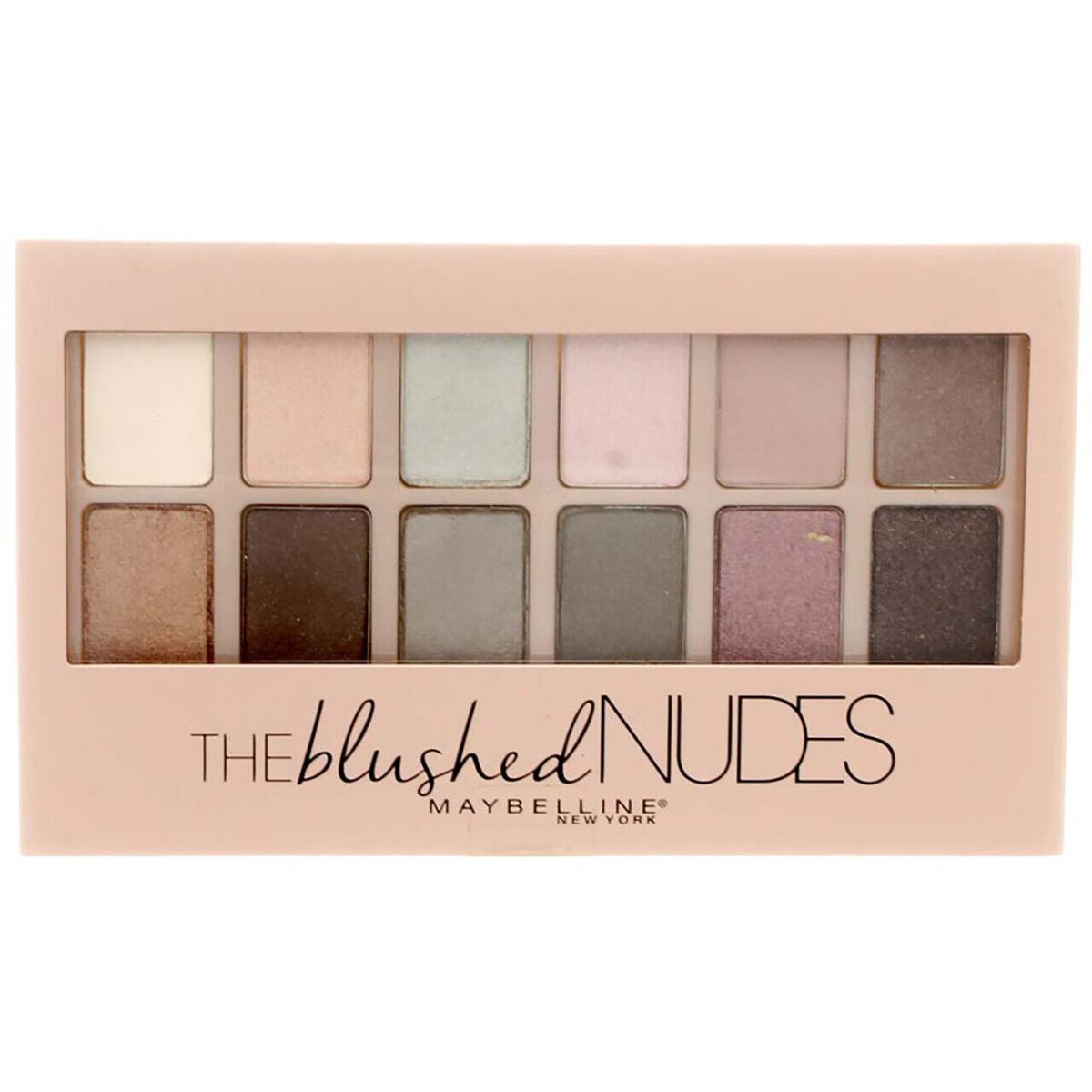 3 Pack Maybelline The Blushed Nudes Eyeshadow Palette 0.34 oz