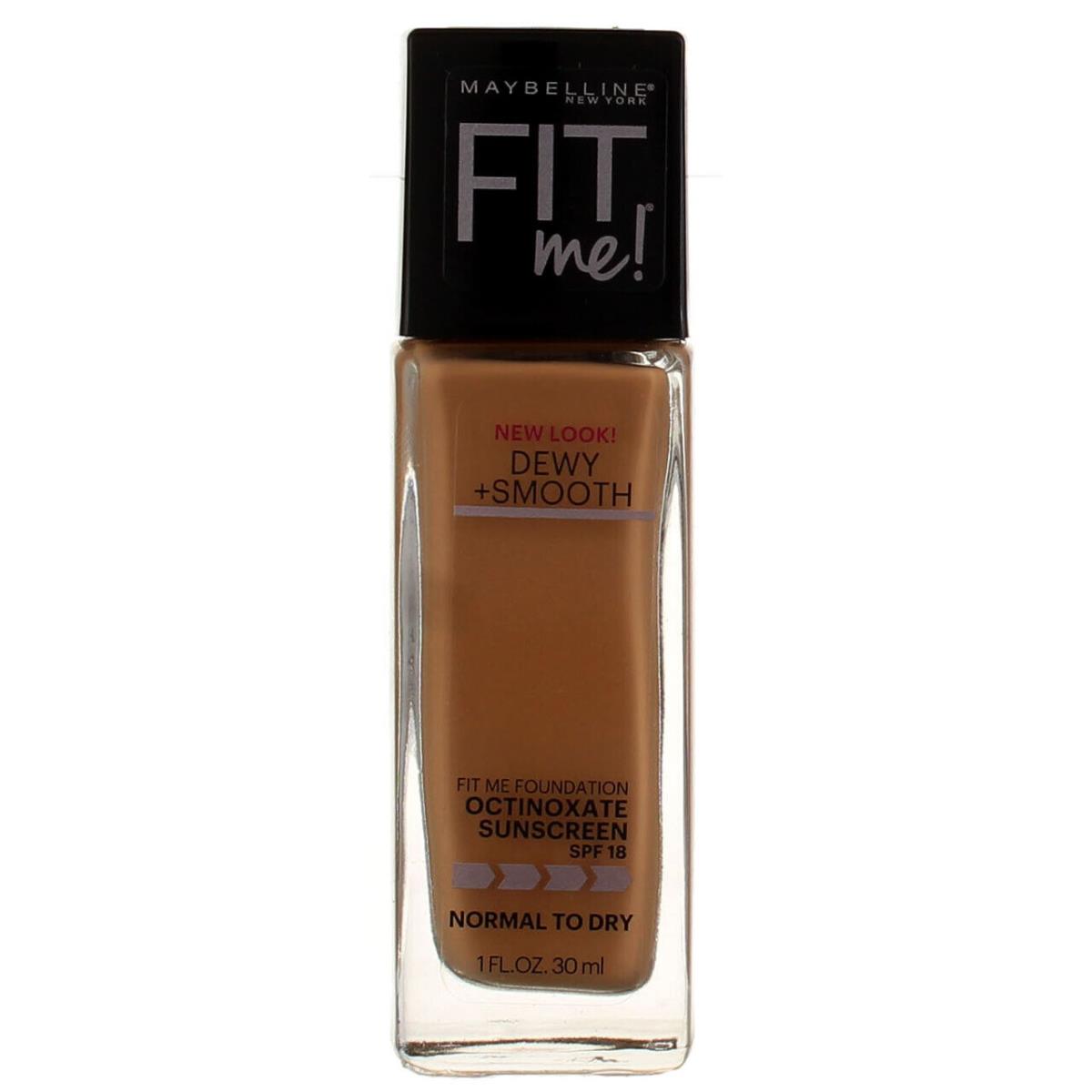 5 Pack Maybelline Fit Me Foundation Soft Honey 315 Spf 18 1 fl oz