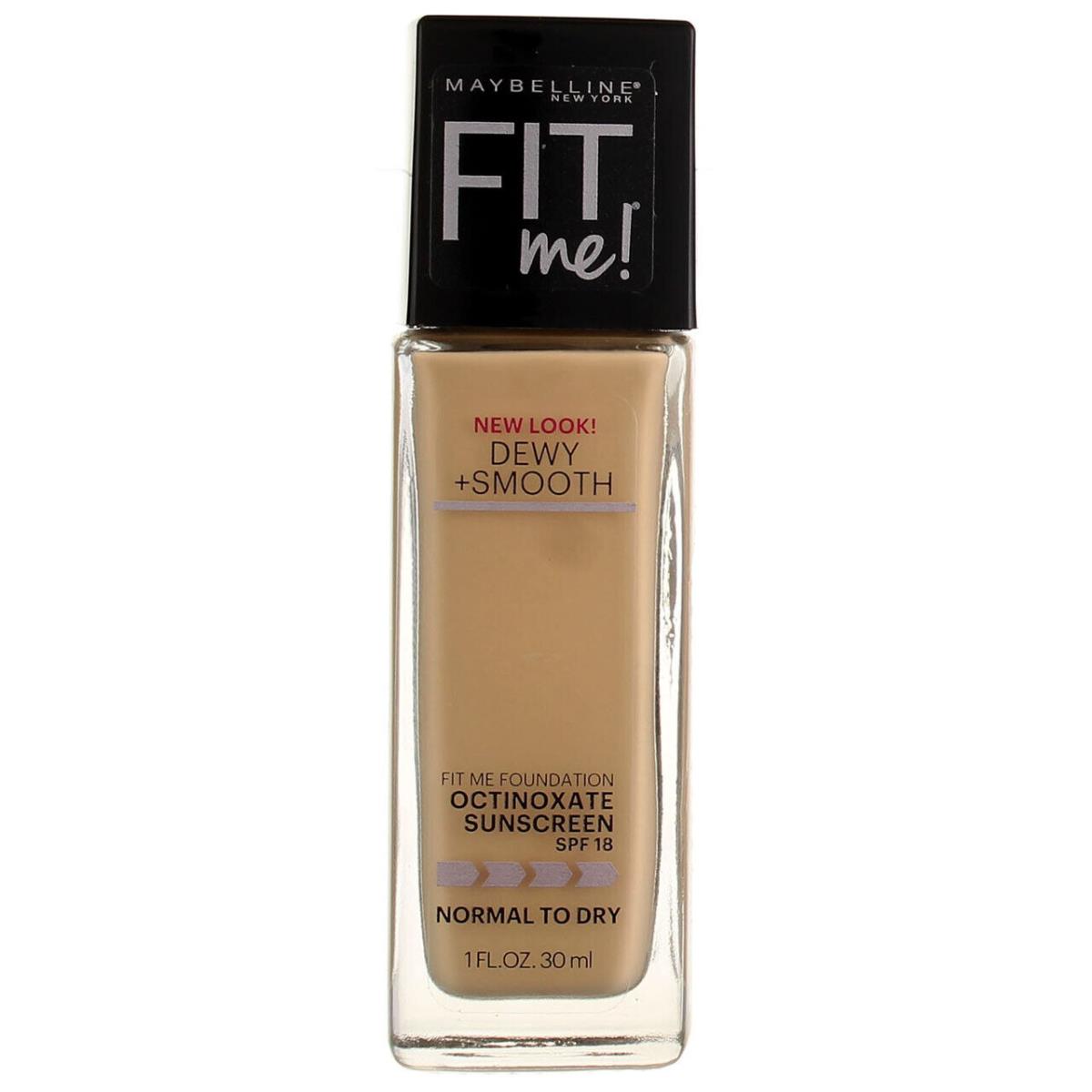 4 Pack Maybelline Fit Me Look Foundation Light Beige 118 Spf 18 1 fl oz