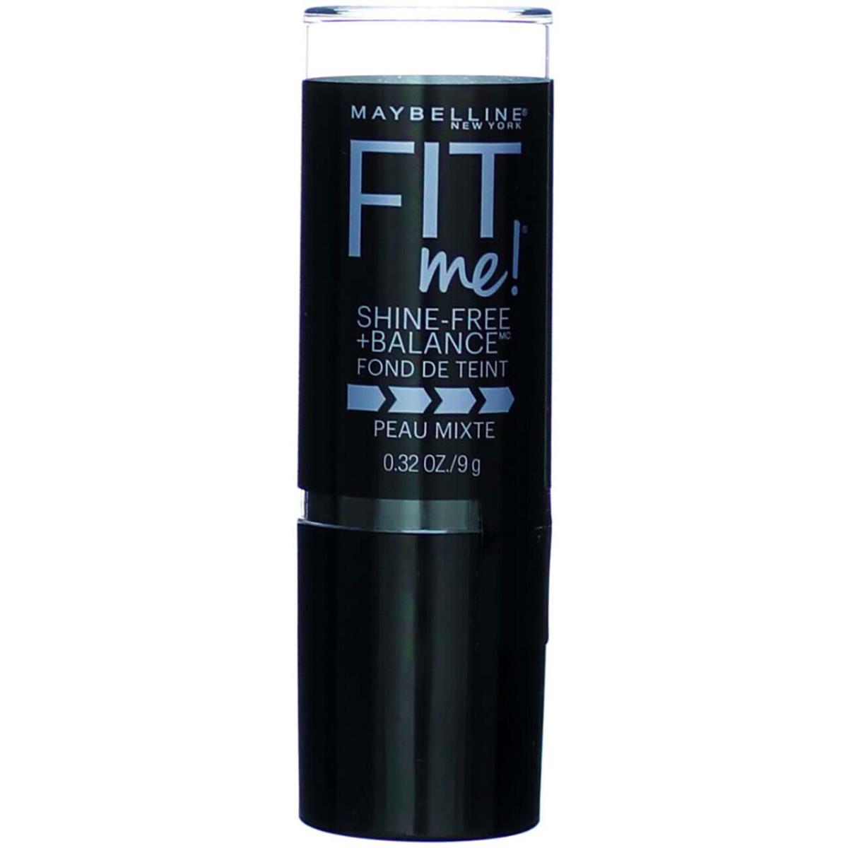 4 Pack Maybelline Fit Me Shine-free + Balance Stick Foundation Natural