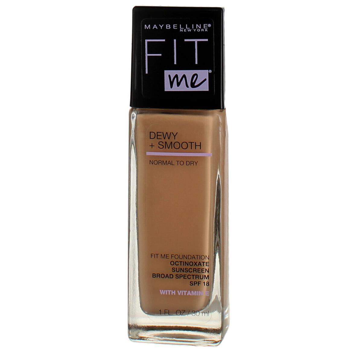 5 Pack Maybelline Fit Me Dewy + Smooth Liquid Foundation Beige 125