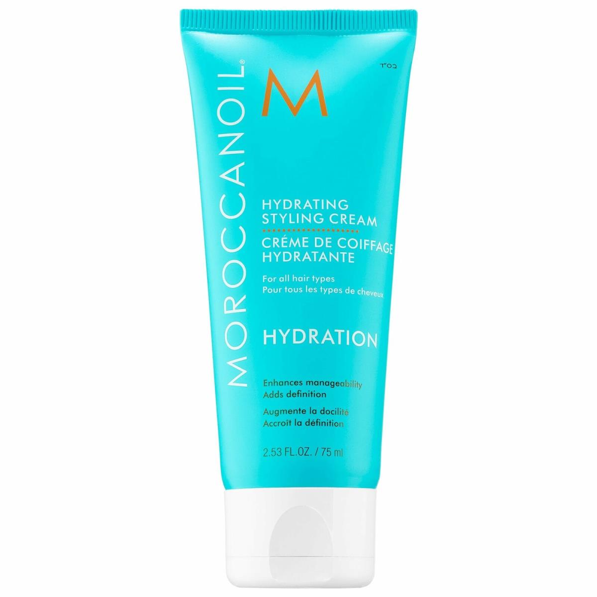 Moroccanoil Hydrating Styling Cream 2.53/75ml or 10.2 oz./300ml Hydration 1 Pack