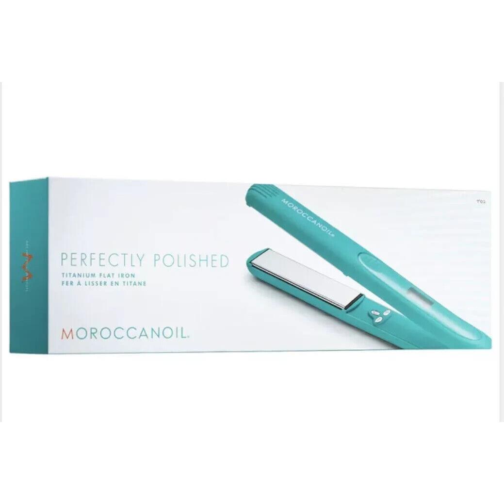 Moroccanoil Perfectly Polished Titanium Flat Iron Same Day Shipping