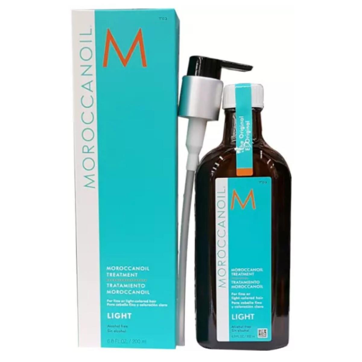 Moroccanoil Oil Treatment Light with Pump 6.8oz 200ml