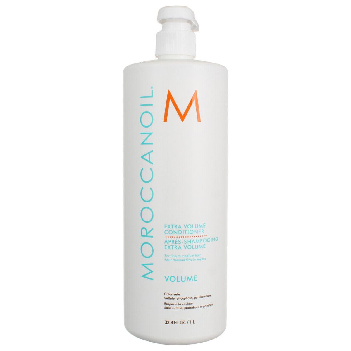 2 Pack Moroccanoil Extra Volume Conditioner 33.8 fl oz