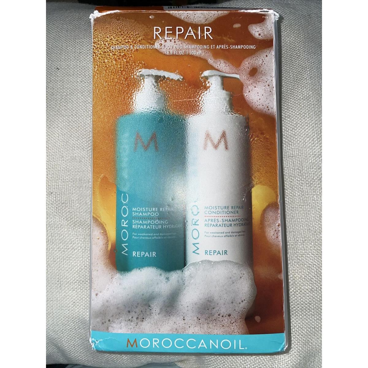 Moroccanoil Blonde Shampoo Conditioner 16.9 oz Duo