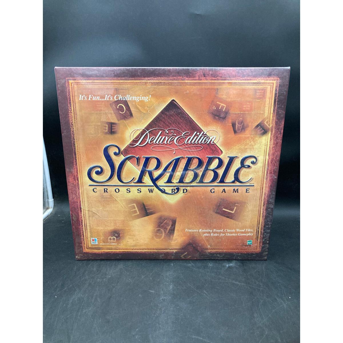 Deluxe Edition Scrabble From Hasbro 1999