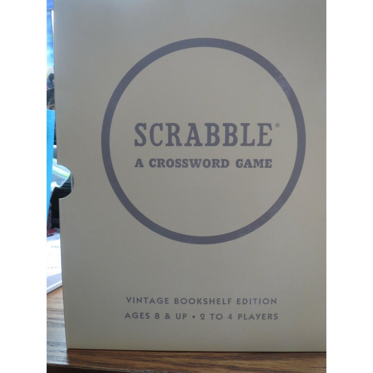 Scrabble Linen Book Edition Board Game