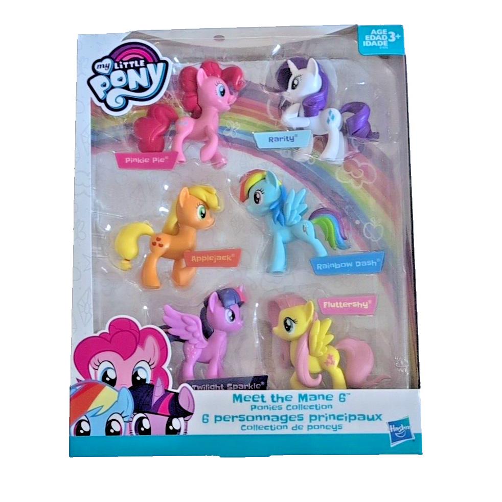 My Little Pony Meet The Mane 6 Ponies Collection Set