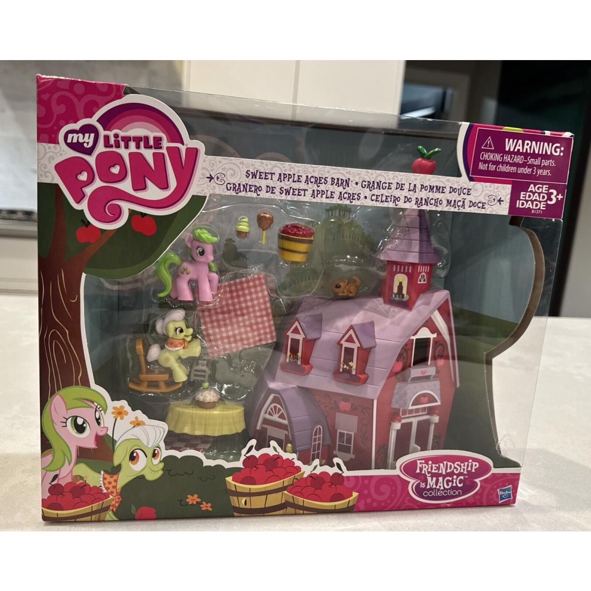 Mlp My Little Pony Sweet Apple Acres Barn Playset Rare Never Opened