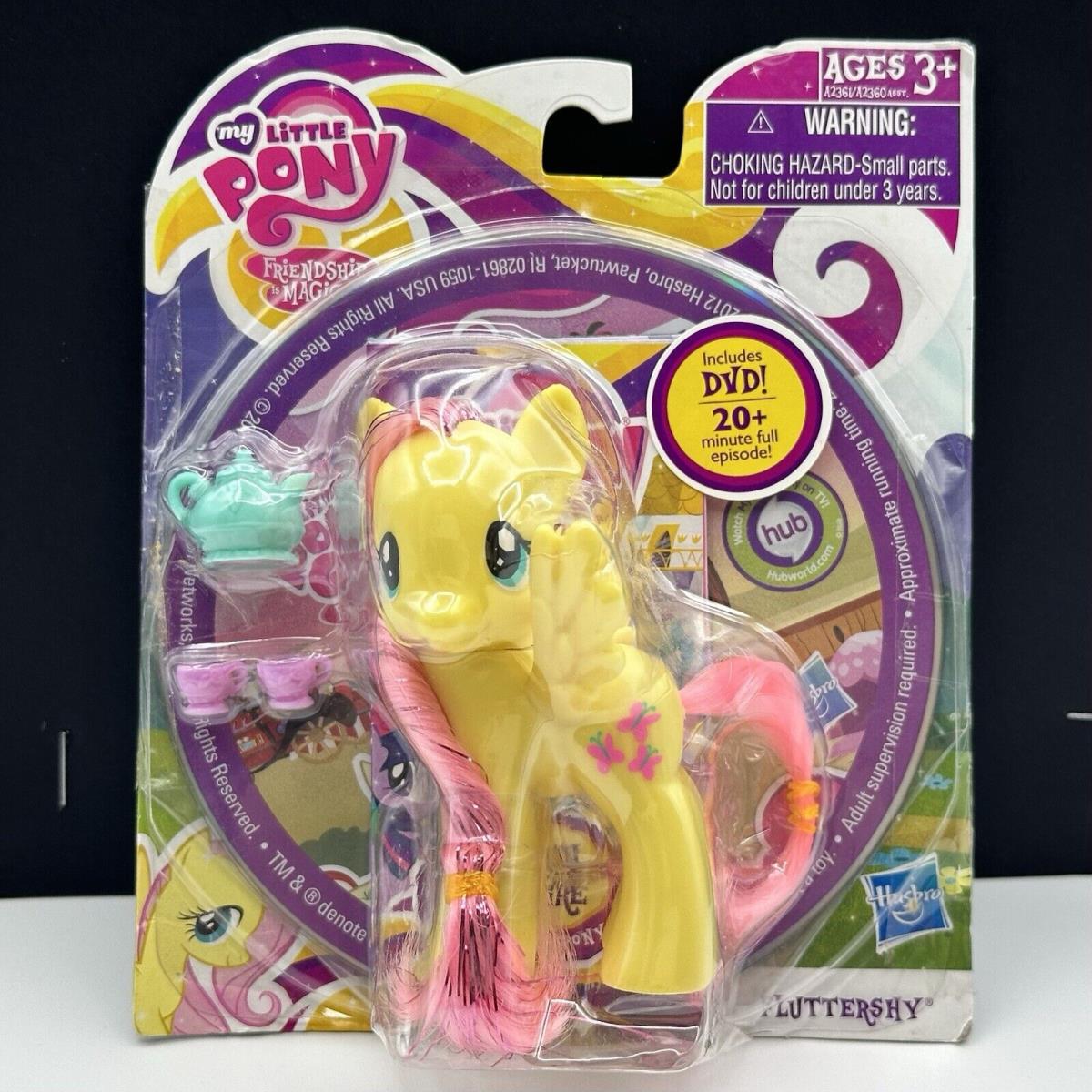 My Little Pony Fluttershy G4 Figure Fim Crystal Empire Hasbro 2010