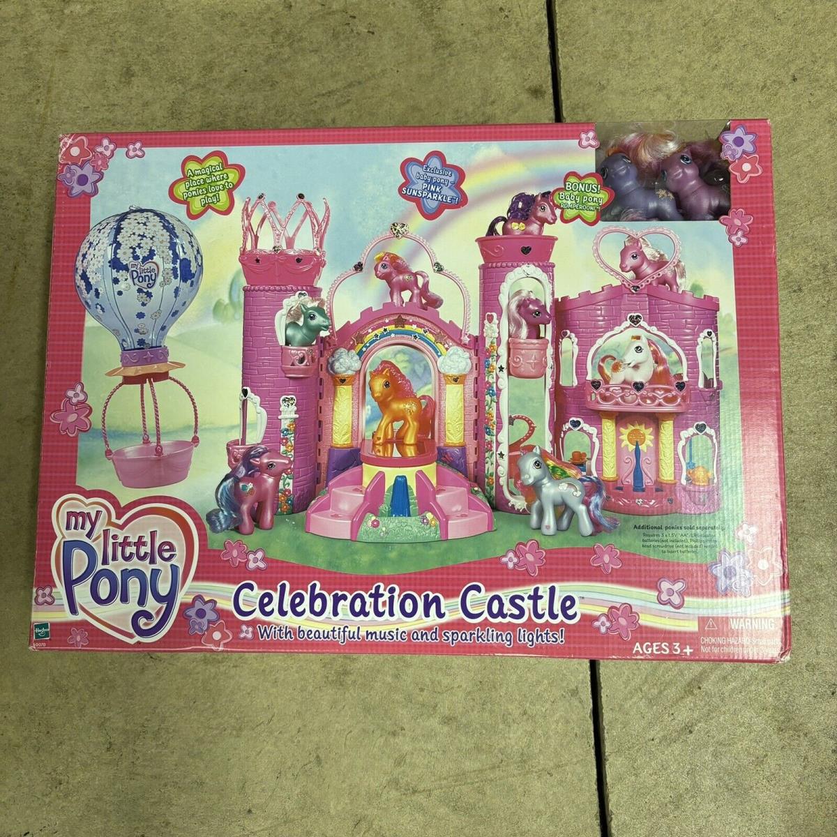 Vintage My Little Pony Celebration Castle