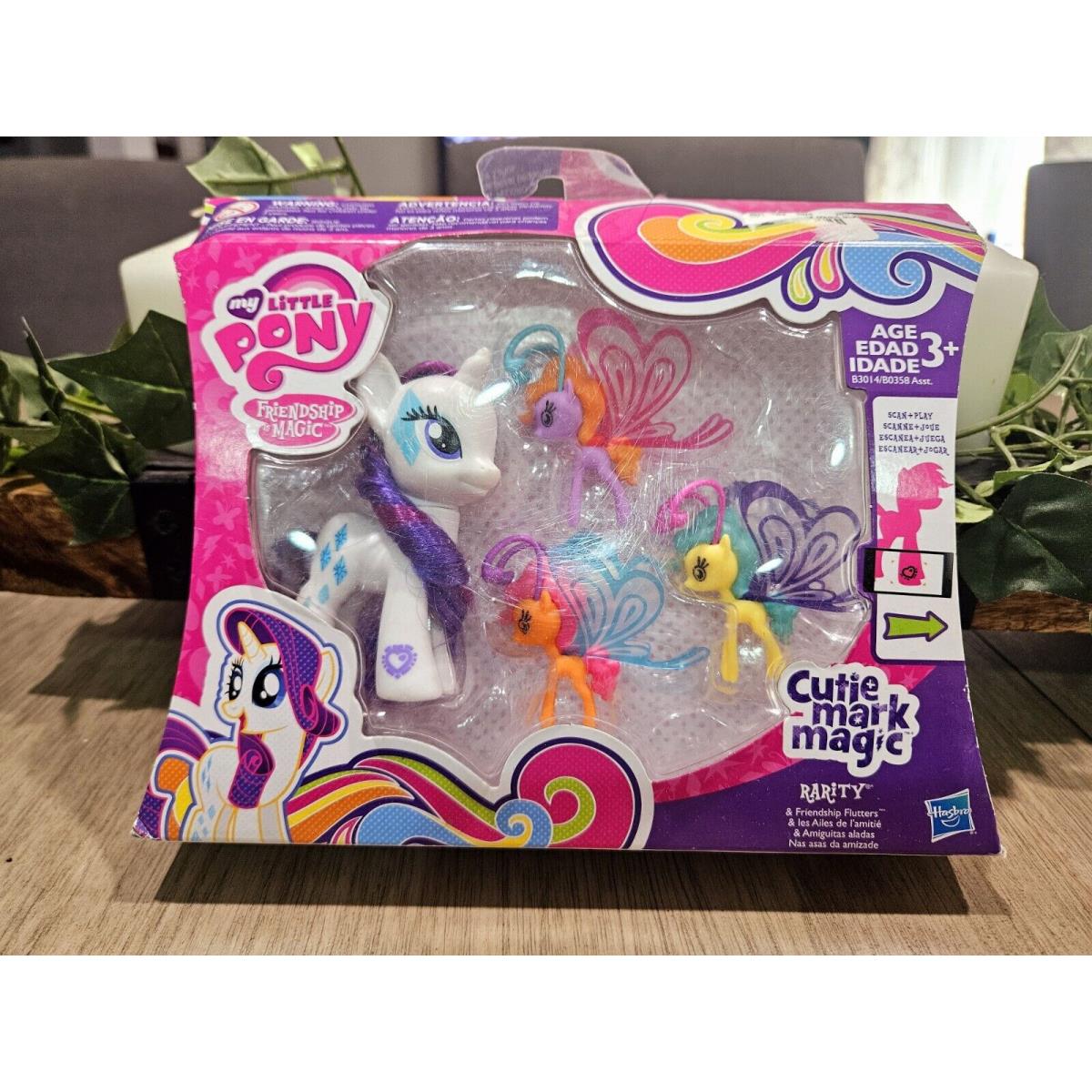 My Little Pony Cutie Mark Magic Rarity Friendship Flutters Friends Hasbro