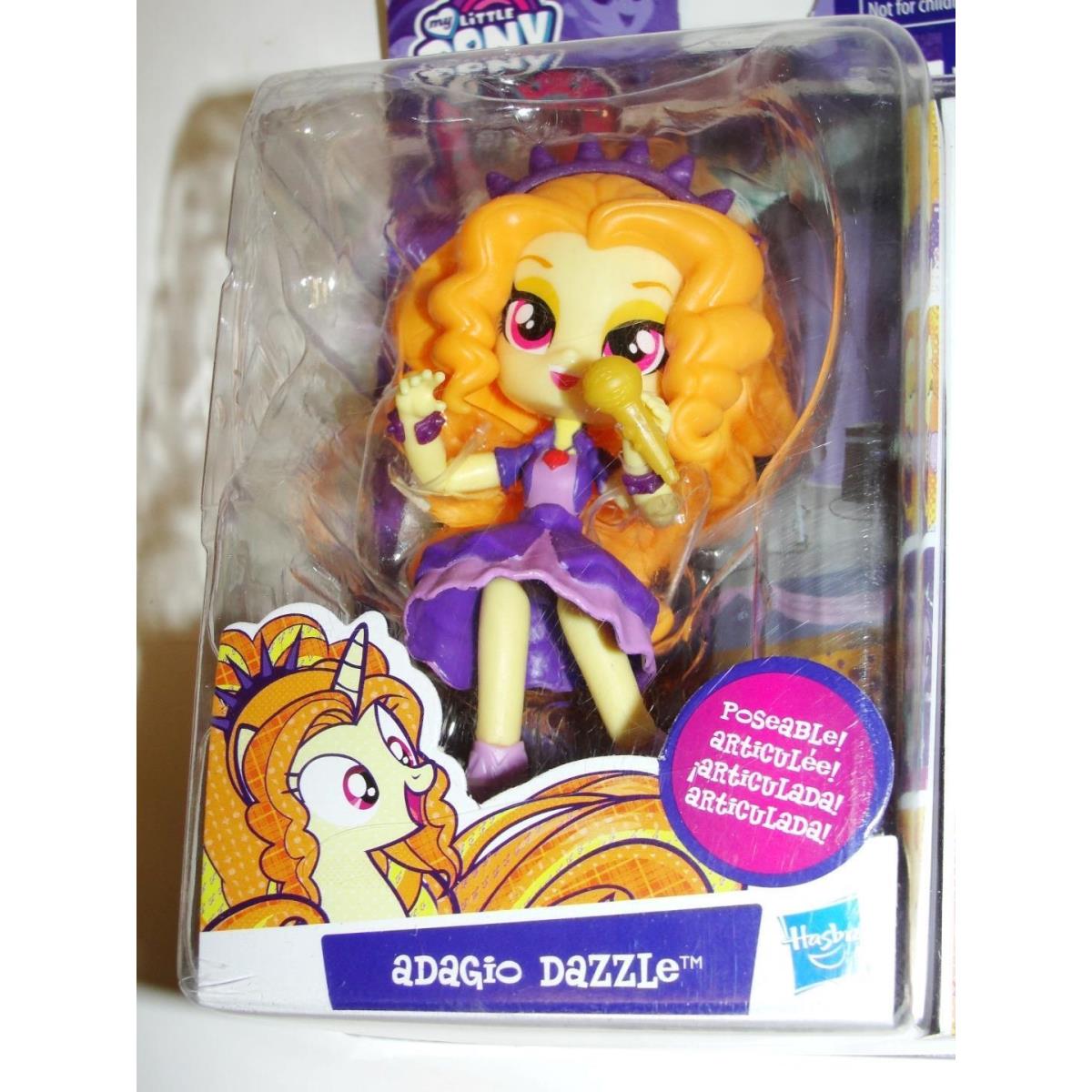 My Little Pony Equestria Girls Minis 5 Adagio Dazzle Poseable Figure 2016