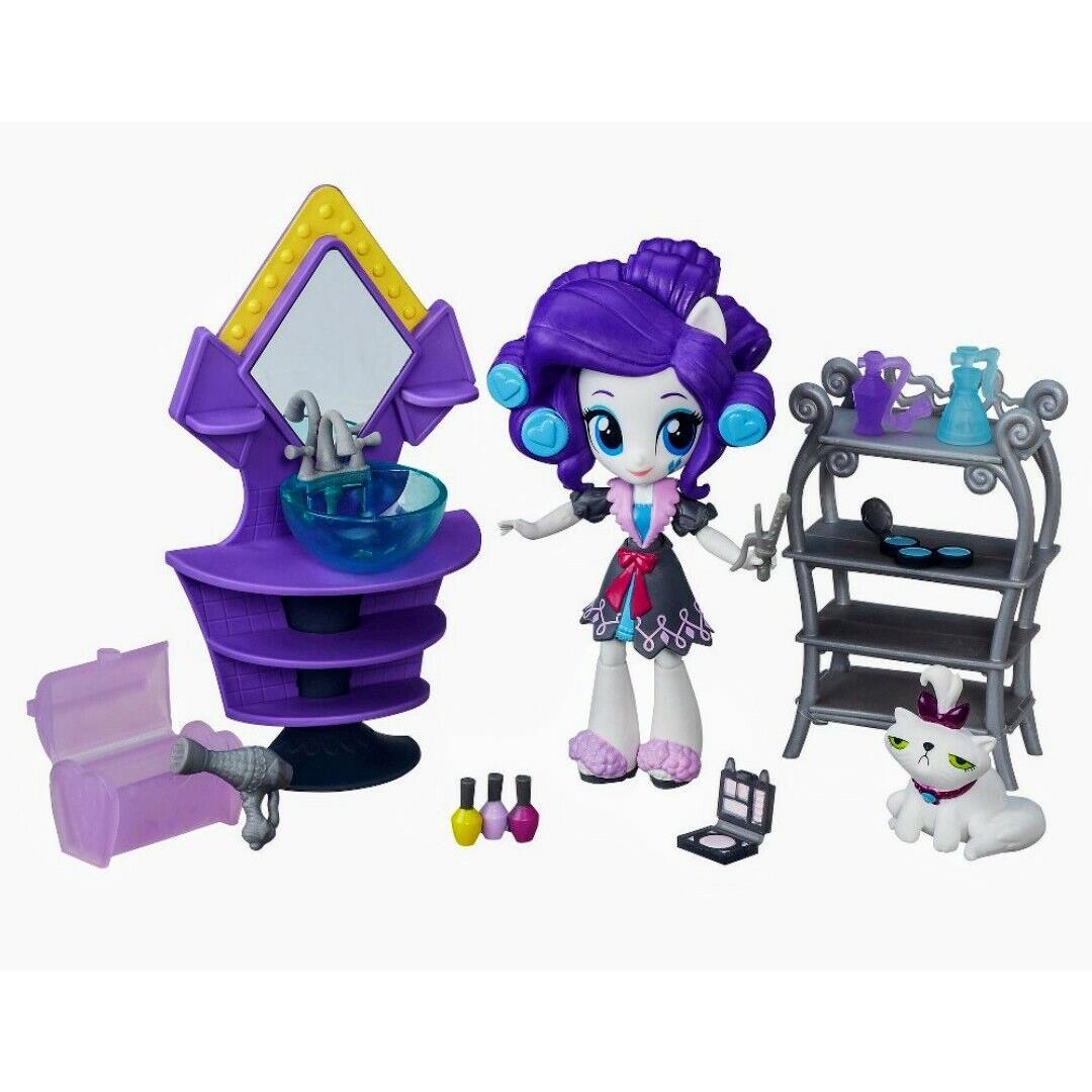 My Little Pony Equestria Girls Minis Rarity Slumber Party Beauty Salon Set