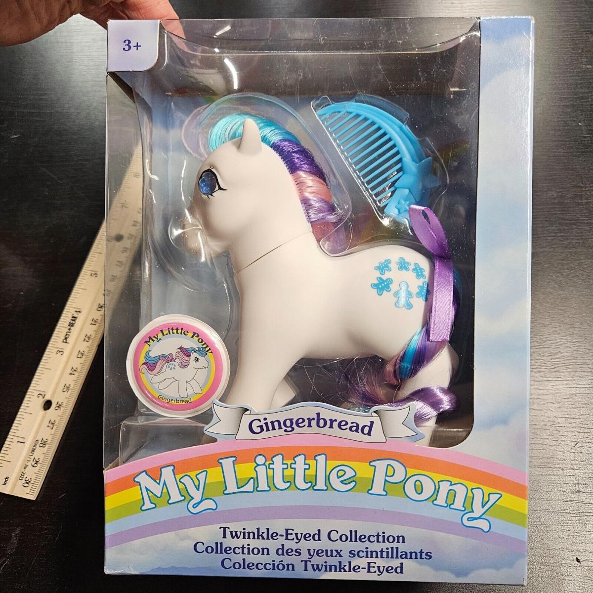 My Little Pony Gingerbread Twinkle Eyed Classic Rhinestone Eyes G1 Reissue