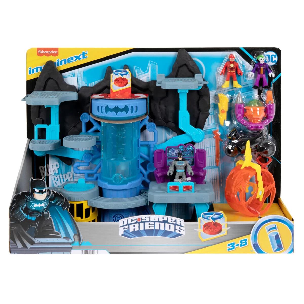 Imaginext DC Super Friends Bat-tech Batcave Showdown Playset