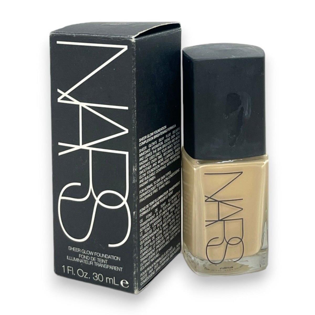 Nars Sheer Glow Foundation 1oz / 30mL You Pick