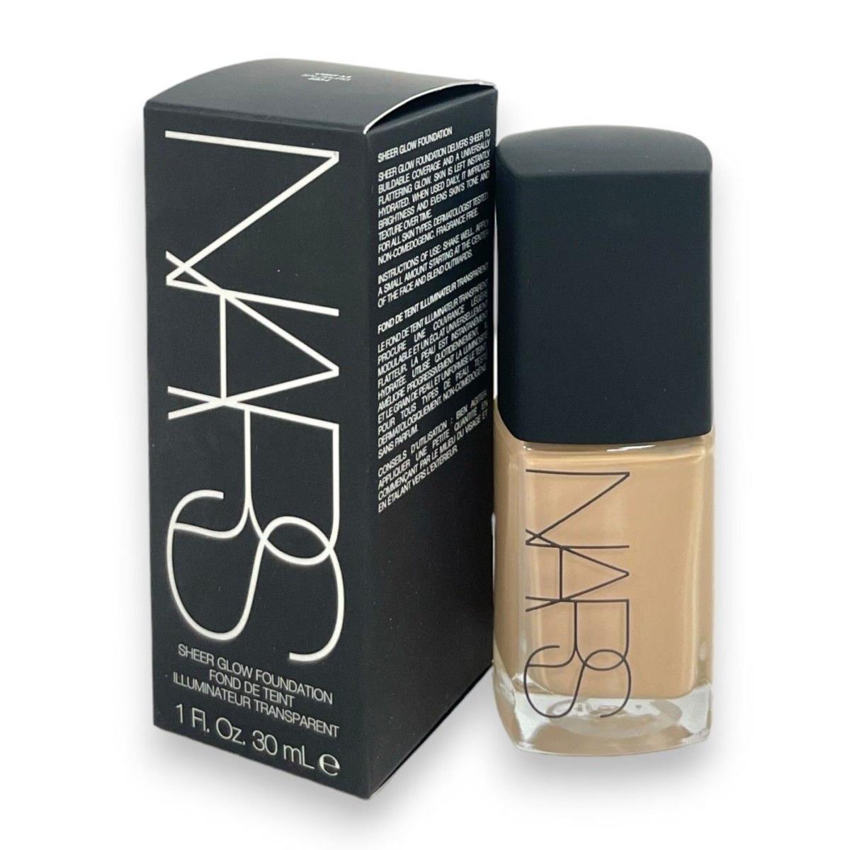 Nars Sheer Glow Foundation 1oz / 30mL You Pick Light 3.5 Salzburg