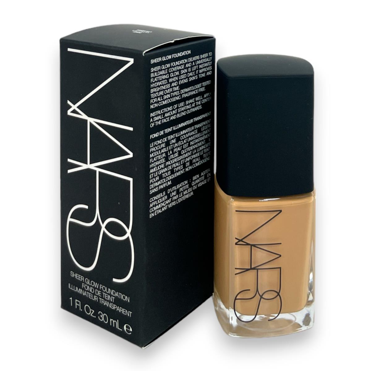 Nars Sheer Glow Foundation 1oz / 30mL You Pick Medium 5 Valencia