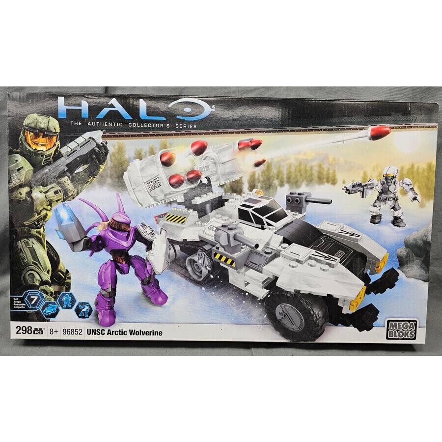 Mega Bloks Construx Halo Unsc Arctic Wolverine