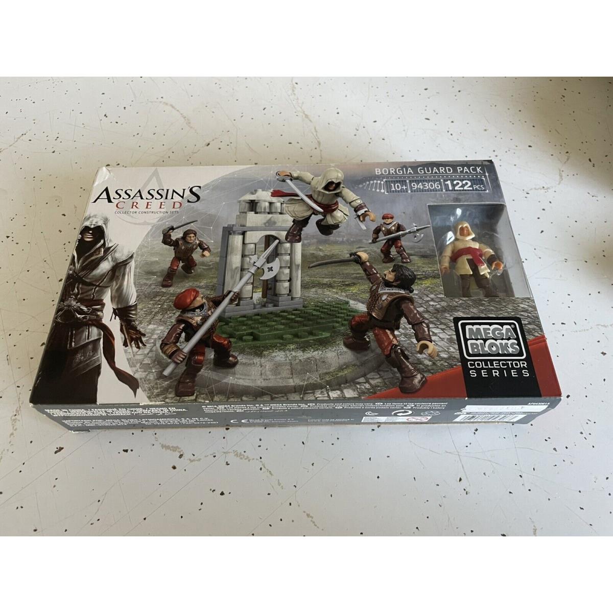 2014 Assassins Creed Mega Bloks Collector Series Borgia Guard 94306