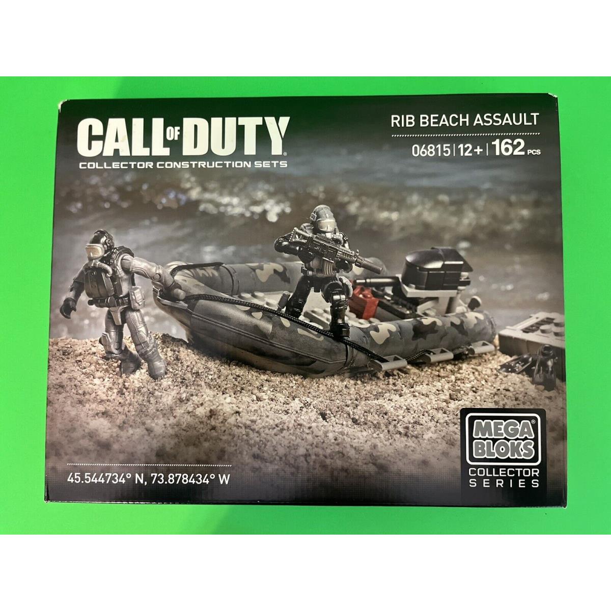 Mega Bloks Collector Series Call of Duty Rib Beach Assault