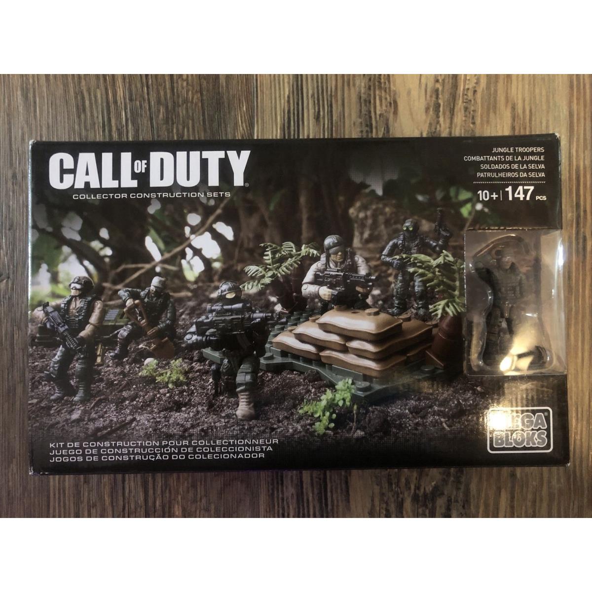 Mega Bloks Call Of Duty Jungle Troopers Set