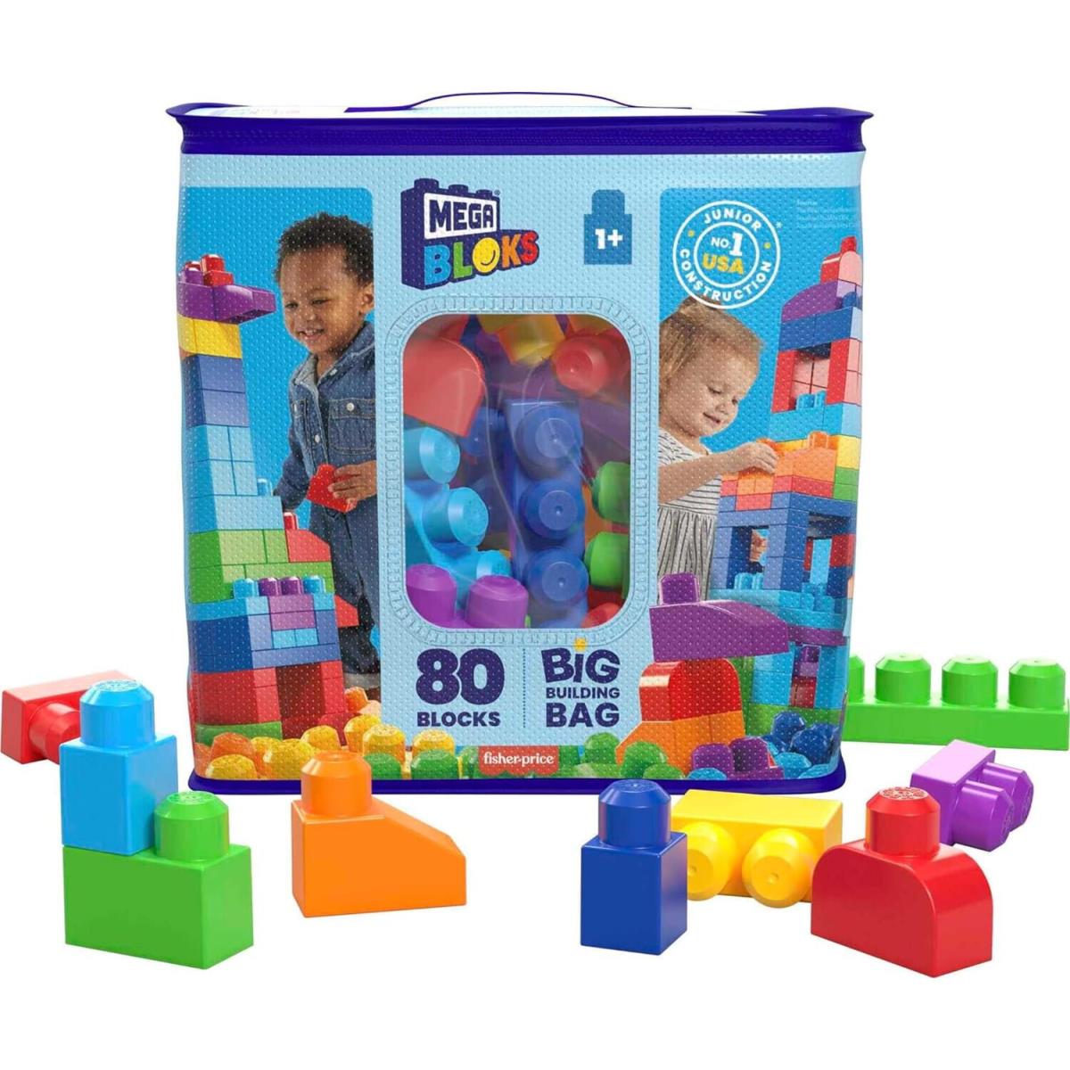 80 Count Mega Bloks Blue