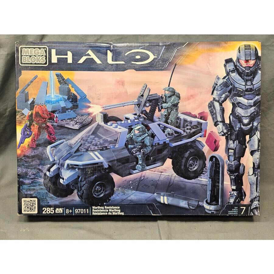 Mega Bloks Construx Halo Unsc Warthog Resistance