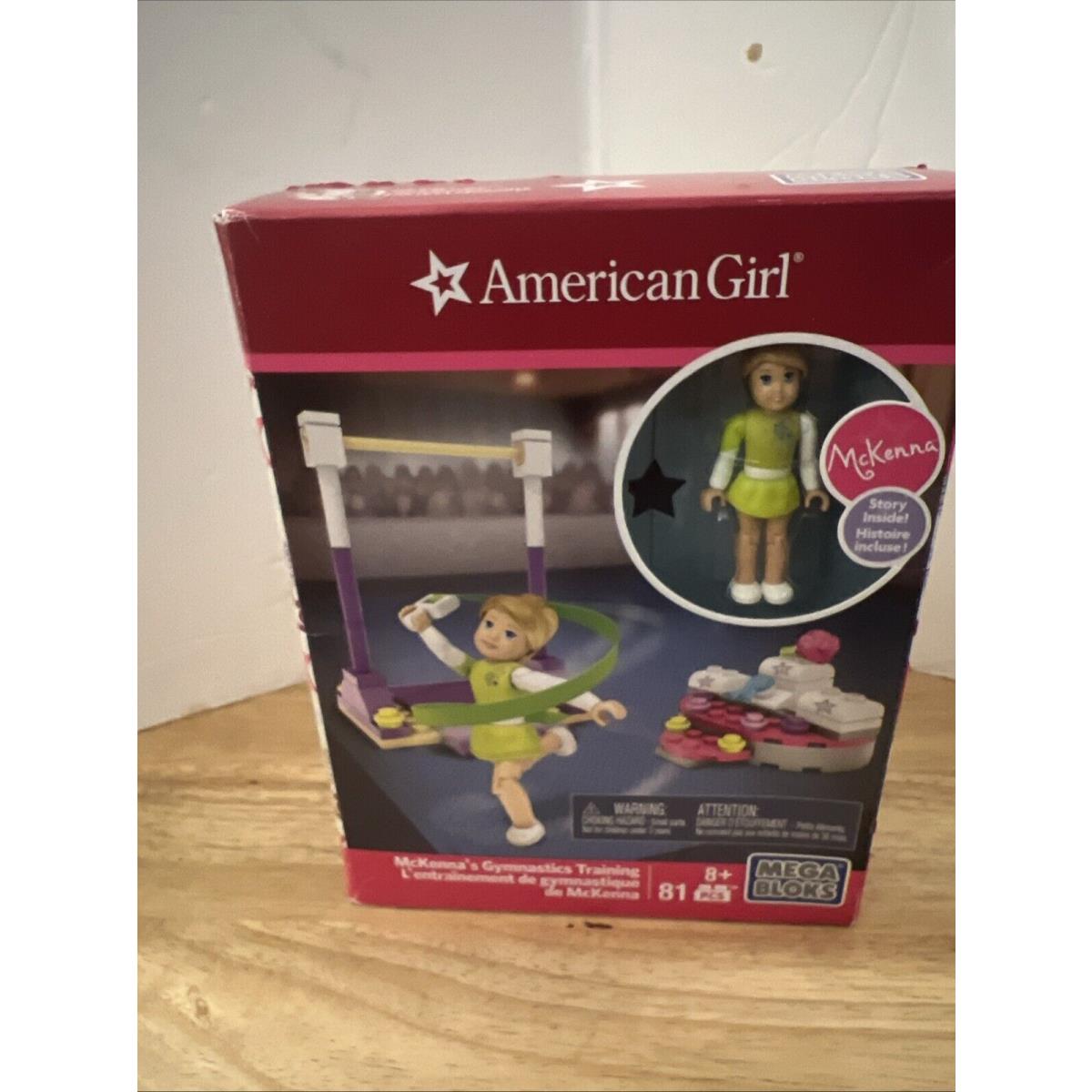 American Girl Mckenna`s Gymnastics Training Mega Blocks Building Set