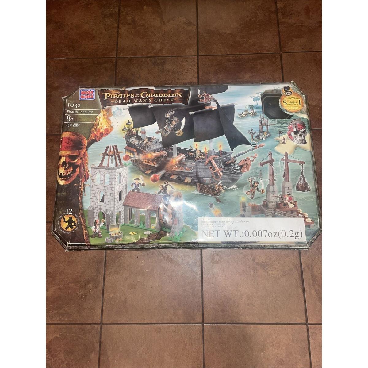 Mega Bloks 1032 Pirates of The Caribbean: At Worlds End - Pirates Conquest Ship