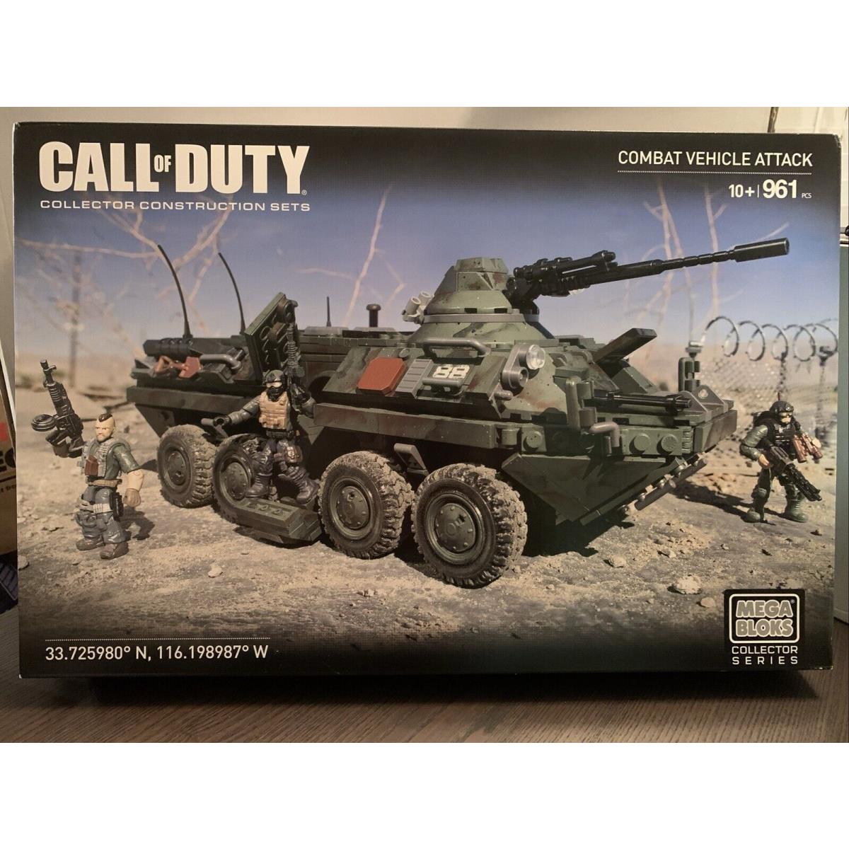 Mega Bloks Call of Duty Combat Vehicle Attack Building Set - CNG87