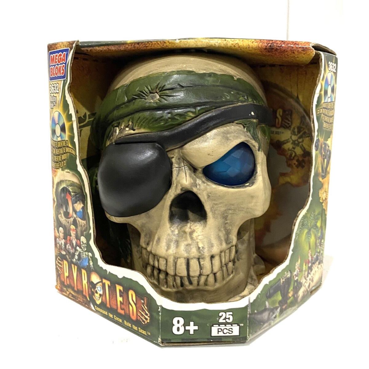 Mega Bloks 3632 Pyrates Mutiny Isle Disc Minifig Skull